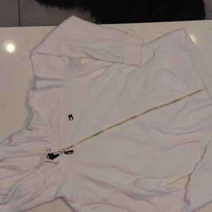 Women's White Tommy Hilfiger hoodie